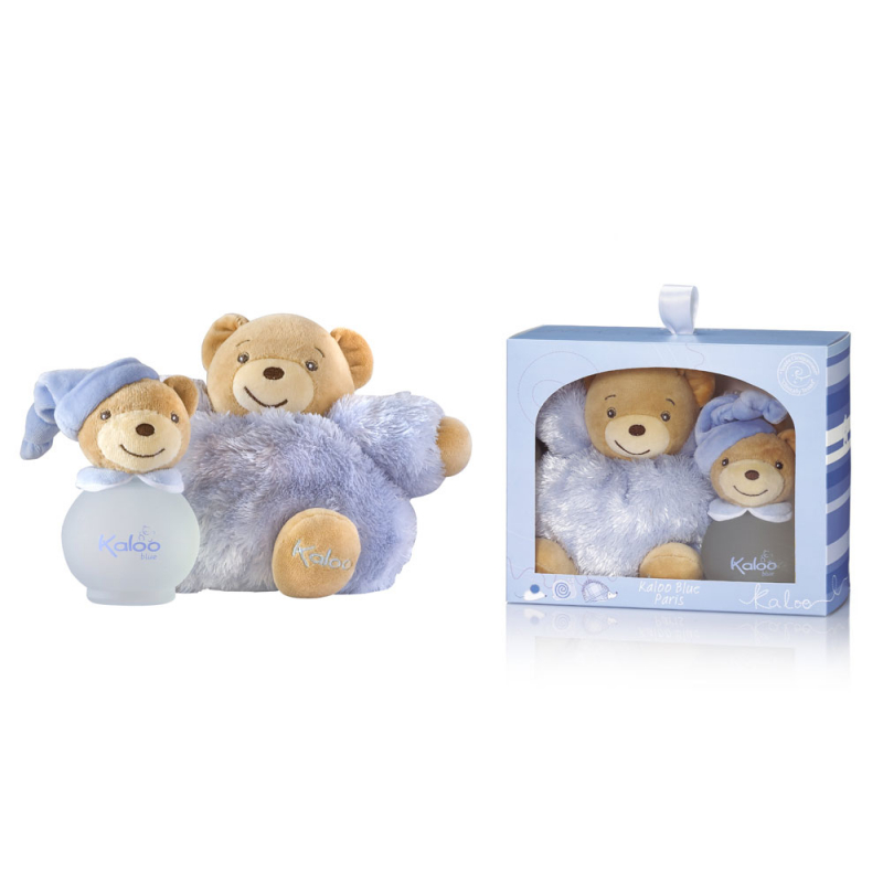 KALOO BLUE MAXI FLUFFY SET