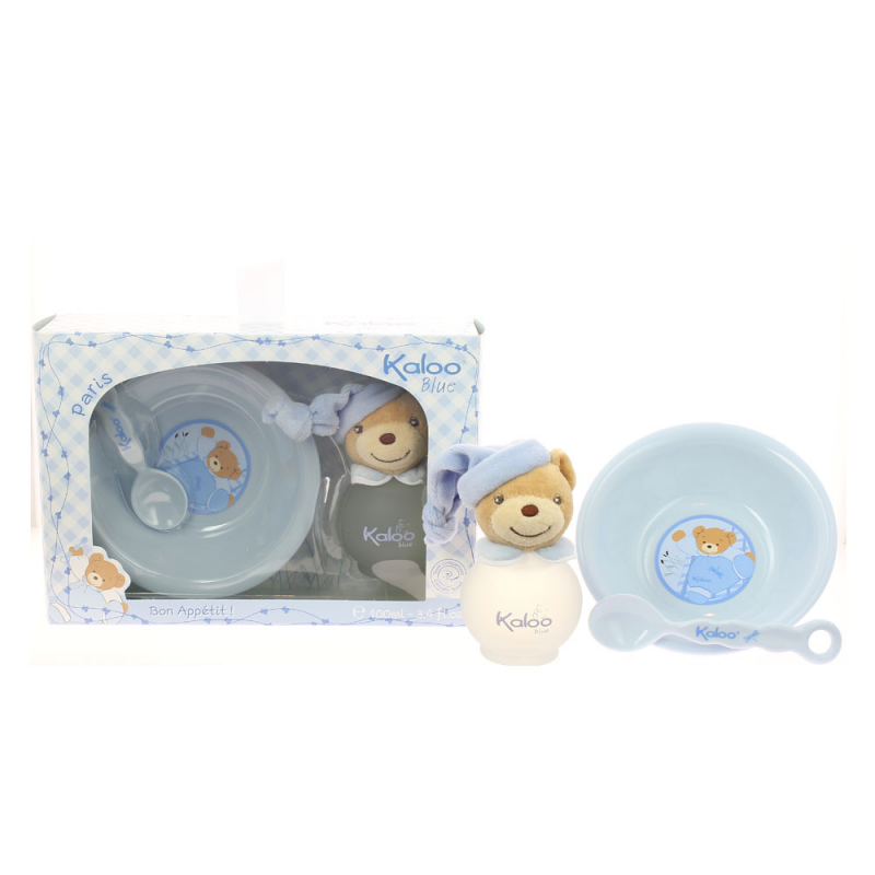 KALOO BLUE LUNCH BOX SET 100ML