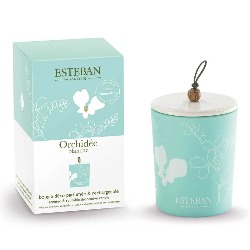 ESTEBAN Orchidee Blanche Świeca zapachowa